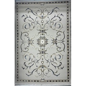 Turkish Bosan rug French pattern palaces 007115 vizon size 100*200