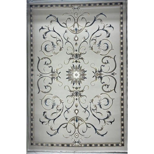 Turkish Bosan rug French pattern palaces 007115 vizon size 100*200