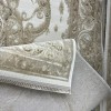 سجاد نيو بوهيمي تركي كاشان ثري دي 8339B بيج مقاس 250*350