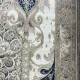 سجاد نيو بوهيمي تركي كاشان ثري دي 8339B سماوي مقاس 100*200