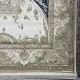 سجاد نيو بوهيمي تركي كاشان ثري دي 8339B سماوي مقاس 100*200