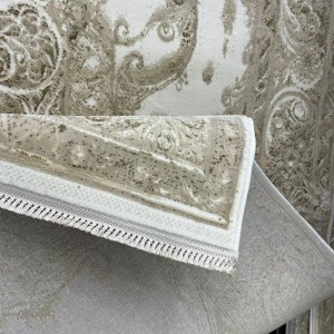 سجاد نيو بوهيمي تركي كاشان ثري دي 8339B فيزون مقاس 250*350
