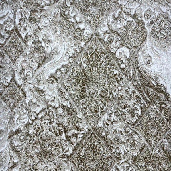 سجاد نيو بوهيمي تركي كاشان ثري دي 8555A كريم مقاس 100*200