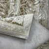 New Bohemian Turkish Kashan 3D Carpet 8556A beige Size 200*300