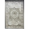 New Bohemian Turkish Kashan 3D Carpet 8556A vizon Size 200*300