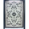 monaco Turkish Rug P1808 IVORY BLACK Size 400*500