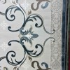 monaco Turkish Rug P1808 IVORYDark sky blue Size 100*200