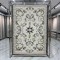 monaco Turkish Rug P1808 IVORYDark gray Size 300*400