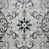 سجاد تركي موناكو P1808 ايفوري رصاصي غامق مقاس 300*400