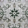 monaco Turkish Rug P1808 IVORY Dark green Size 300*500