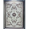 سجاد تركي موناكو P1808 ايفوري احمر غامق مقاس 300*400