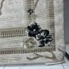 monaco Turkish Rug P1312 IVORY BLACK Size 250*350