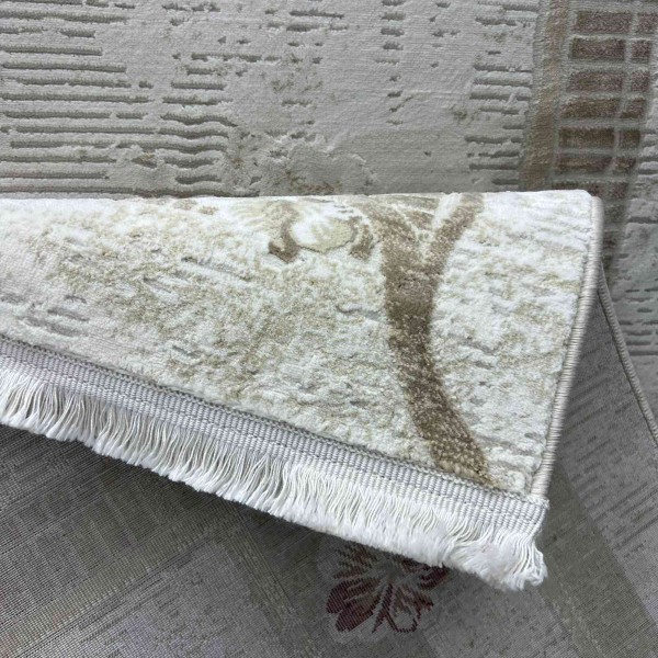 سجاد تركي موناكو P1312 ايفوري احمر غامق مقاس 400*600