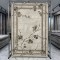 monaco Turkish Rug P1312 IVORY Light beige Size 100*300