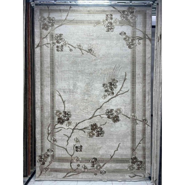 سجاد تركي موناكو P1312 ايفوري بيج فاتح مقاس 100*300