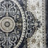 سجاد تركي تبريز كلاسيك سميك 43450F رصاصي مقاس 100*200