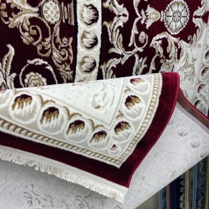 سجاد تركي تبريز كلاسيك سميك 43450F احمر مقاس 500*700