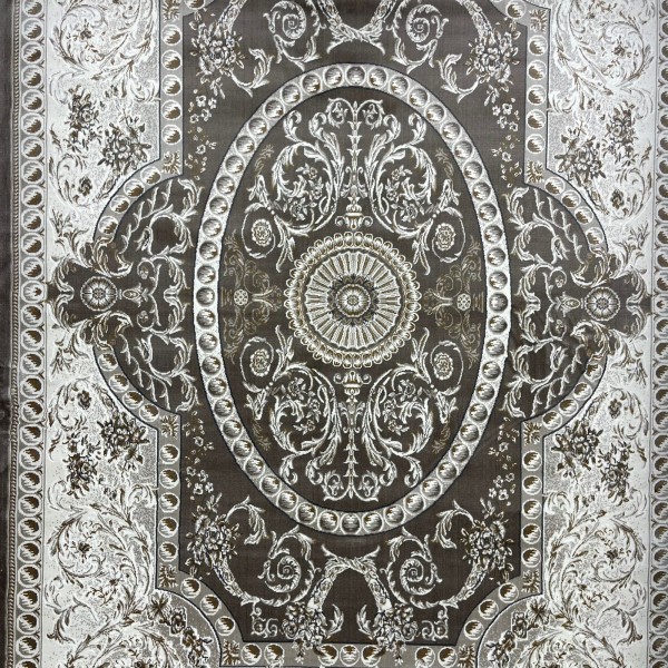 Turkish Tabriz Classic Thick Rug 43450F vizon Size 400*600