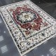 Turkish Bohemian Carpet A1541A Light Beige Burgundy Size 80*100