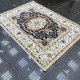 Turkish Bohemian Carpet A1541A Light Navy Beige Size 80*100