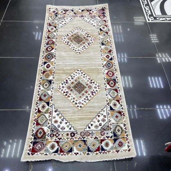 Bohemian Turkish Carpet Set A1588A Beige Size Size 200*300+100*200+50*80