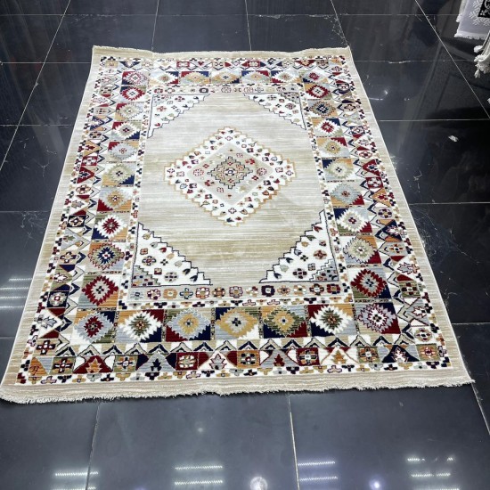 Bohemian Turkish Carpet Set A1588A Beige Size Size 150*220+80*200+80*100