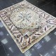 Turkish Bohemian Carpet DG559A Light beige Size 120*170