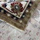 Turkish Bohemian Carpet DG559A Dark Beige Cream Size 120*170