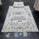 طقم بوهيمي سجاد تركي A1541A كحلي مقاس  200*300+100*200+50*80