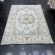 طقم بوهيمي سجاد تركي A1541A كريم رصاصي مقاس  200*300+100*200+50*80