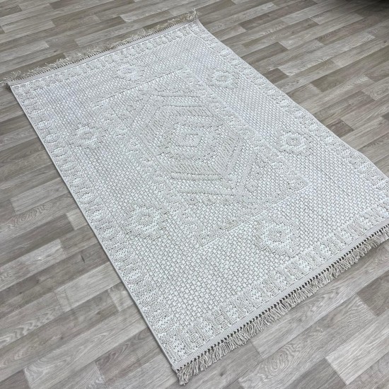 Turkish burlap carpet NF54A Beige Beige size 100*200