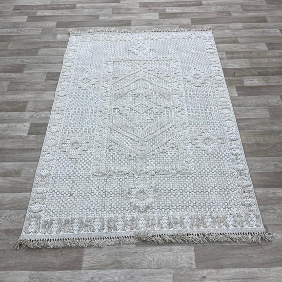 Turkish burlap carpet NF54A Beige Beige size 100*200