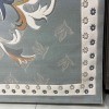 SARAY Turkish Rug Korean OZ723B BLUE - 300x400 cm Large Majlis Carpet