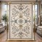 SARAY Turkish Rug Korean OZ723B gray - 200x300 cm Living Room Carpet