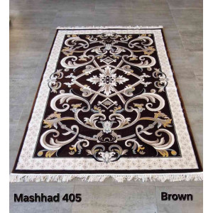 سجاد تركي فرنسي ملكي مشهد 405 بني مقاس 100*400 سجاد تركي فرنسي ملكي مشهد 405 بني مقاس 100*400