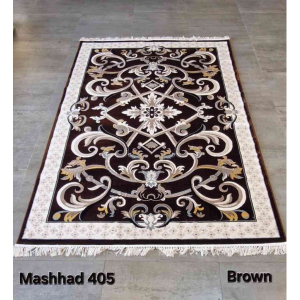 Royal French Turkish Carpet Scene 405 Brown Size 400*500