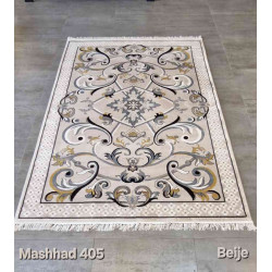 سجاد تركي فرنسي ملكي مشهد 405 بيج مقاس 400*400 سجاد تركي فرنسي ملكي مشهد 405 بيج مقاس 400*400