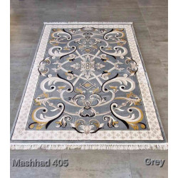 سجاد تركي فرنسي ملكي مشهد 405 رصاصي مقاس 100*300 سجاد تركي فرنسي ملكي مشهد 405 رصاصي مقاس 100*300