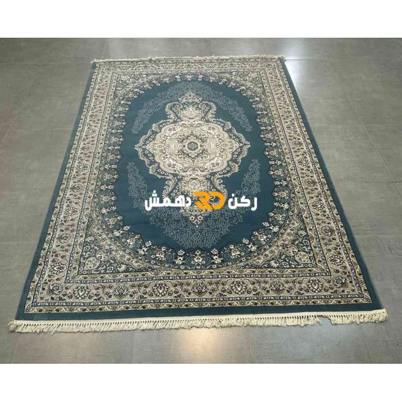 سجاد تركي سوبر امبريال لون سماوي مقاس 100*200