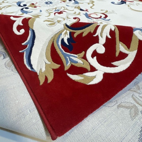 AMOUR Turkish Rug N0453A red Size 100*200