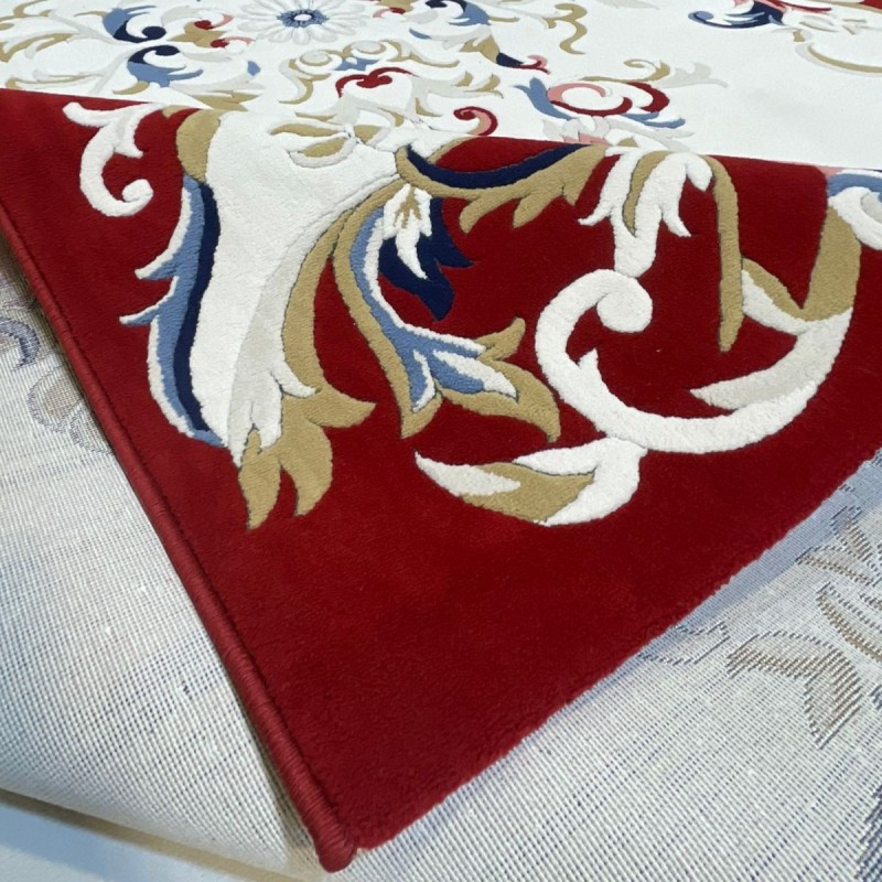 سجاد امور تركي N0453A احمر مقاس 250*350 - سجاد تركي كلاسيك