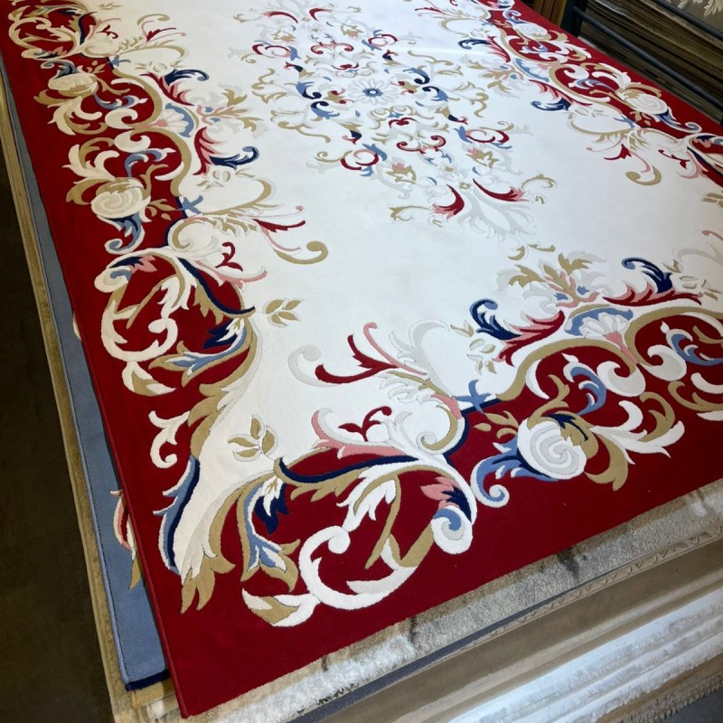 سجاد امور تركي N0453A احمر مقاس 250*350 - سجاد تركي كلاسيك