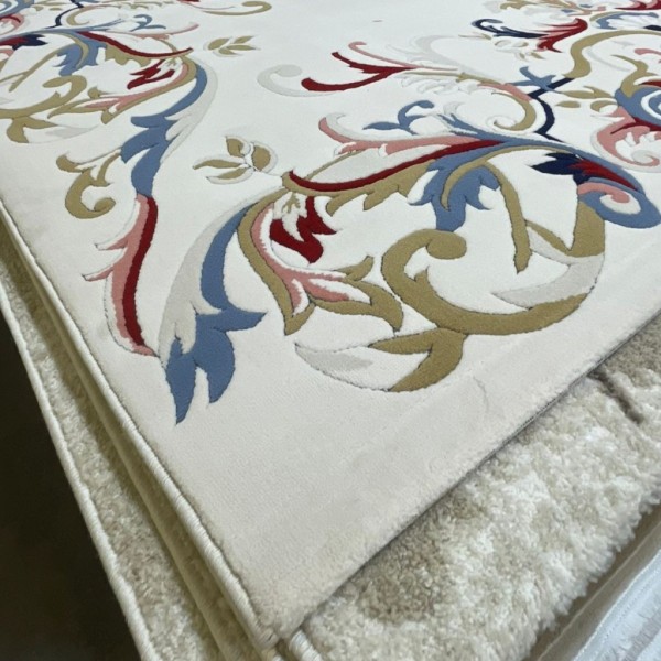 سجاد امور تركي N0453A ابيض مقاس 100*300