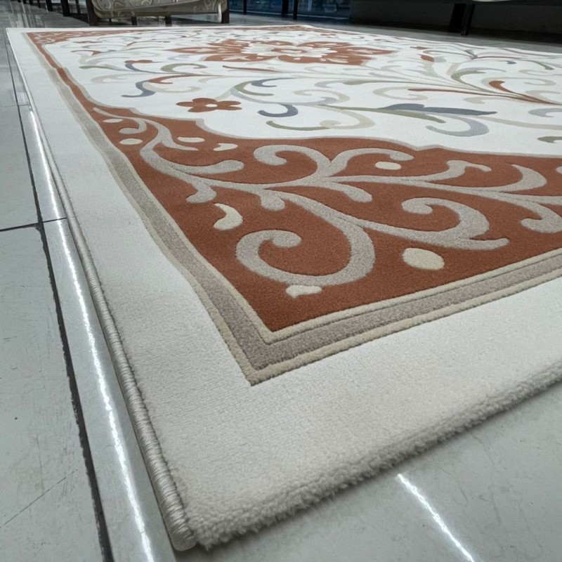 سجاد المصممين انقرة تركي 9959B تيلا مقاس 80*150 - سجاد فرنسي شرقي