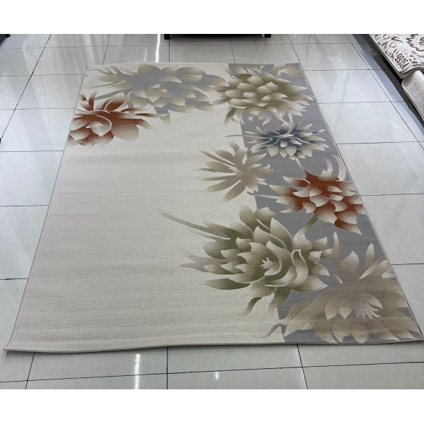 Bella Turkish Designer Rugs 9807A gray size 400*500