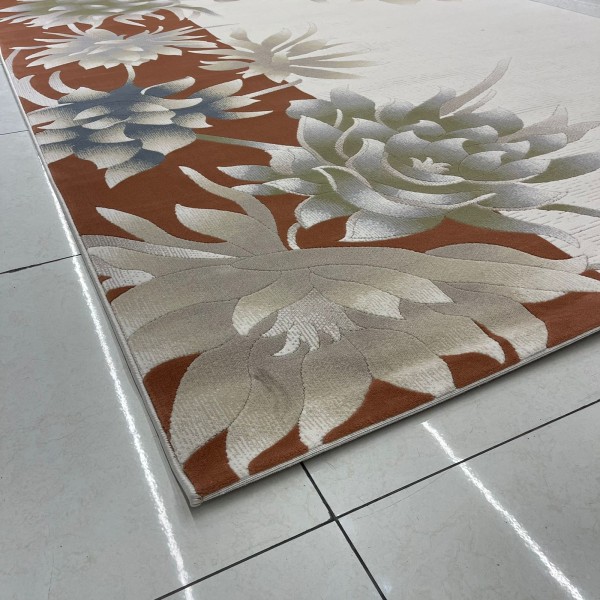 Bella Turkish Designer Rugs 9807A tile size 300*500