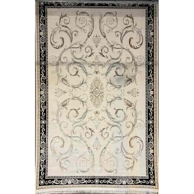 سجاد تركي ديفان 39465A اسود مقاس 100*300