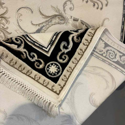 سجاد تركي ديفان 39465A اسود مقاس 300*400