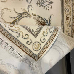 سجاد تركي ديفان 39465A كريم رصاصي مقاس 400*600 سجاد تركي ديفان 39465A كريم رصاصي مقاس 400*600