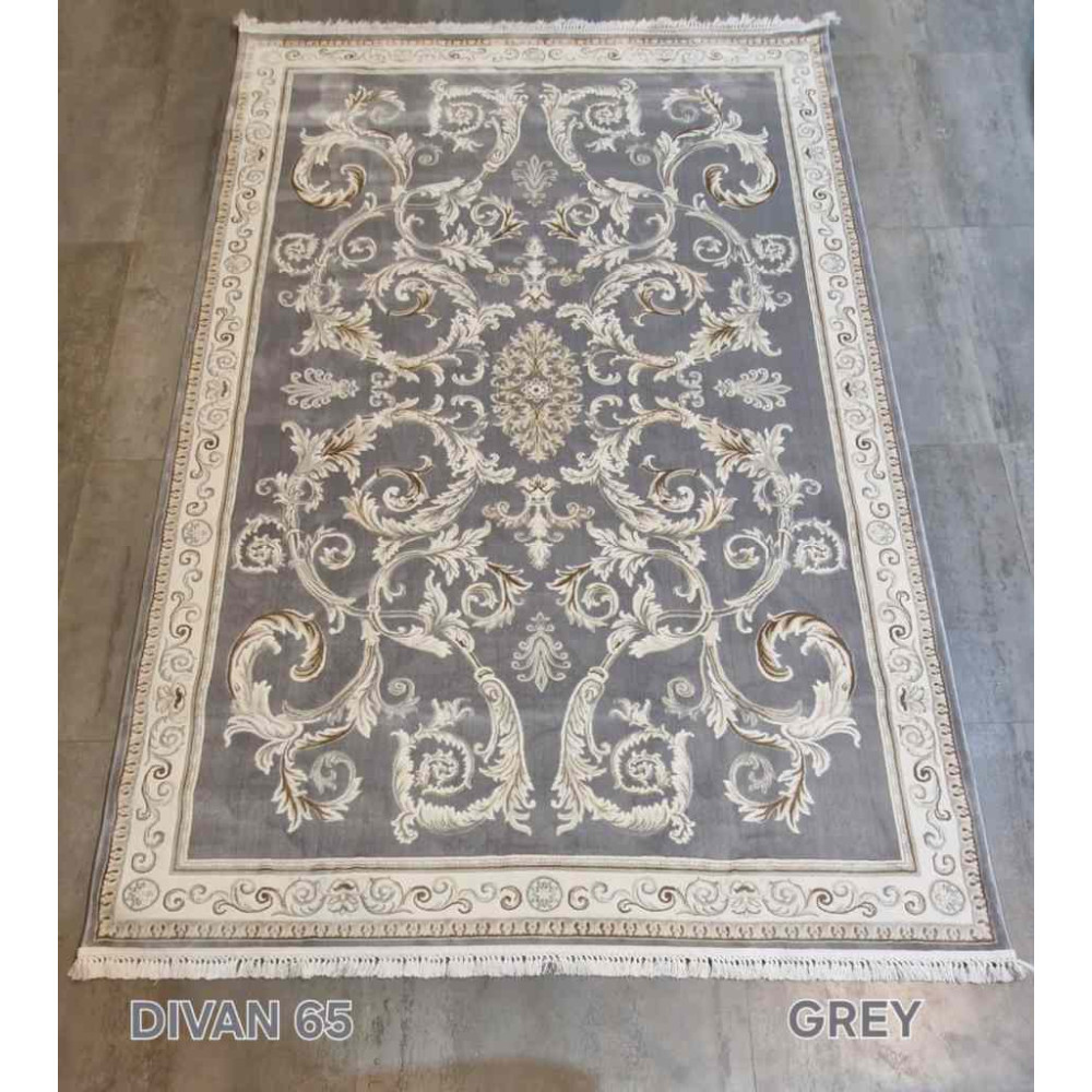 سجاد تركي ديفان 39465A رصاصي مقاس 80*150 سجاد تركي ديفان 39465A رصاصي مقاس 80*150